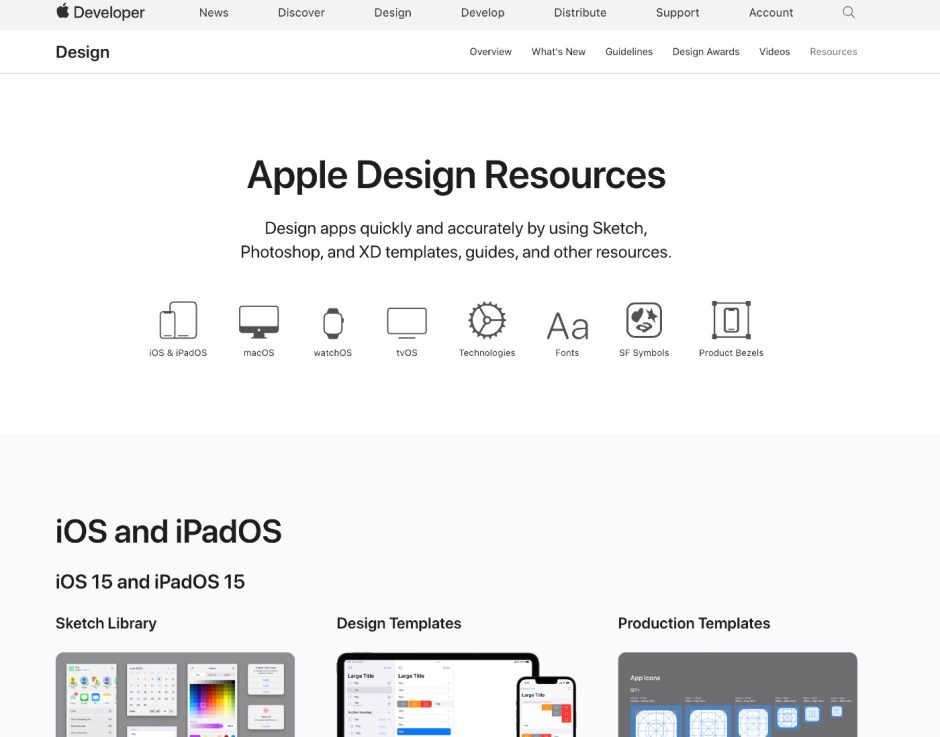 Apple Design Resources